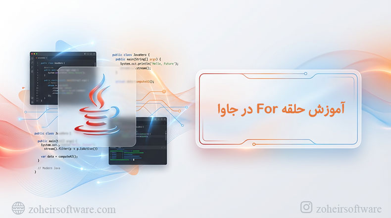 آموزش حلقه For در جاوا,حلقه for در جاوا چیست؟,حلقه for بی‌نهایت (Infinite Loop) در جاوا