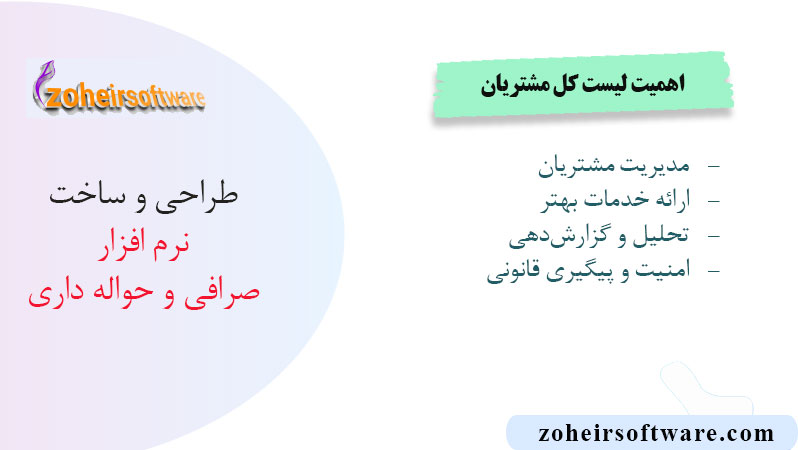 اهمیت لیست کل مشتری در نرم افزار صرافی اهمیت لیست کل مشتری در نرم افزار صرافی