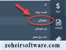 مفهوم نمایندگی ها در نرم افزار صرافی مفهوم نمایندگی ها در نرم افزار صرافی