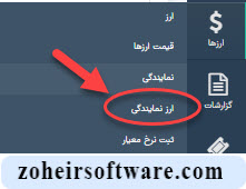 مفهوم ارز نمایندگی در نرم افزار صرافی مفهوم ارز نمایندگی در نرم افزار صرافی