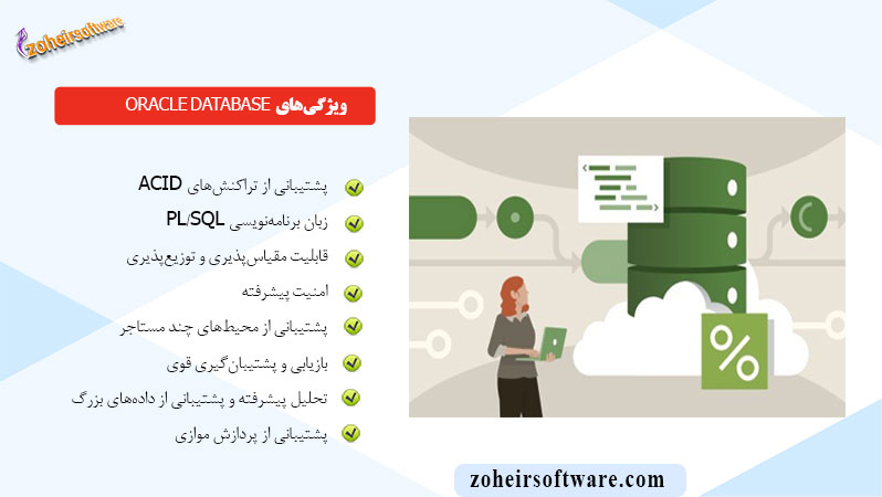 ویژگی‌های Oracle Database