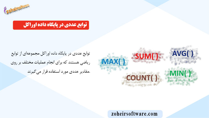 توابع عددی در پایگاه داده اوراکل (Oracle Database)