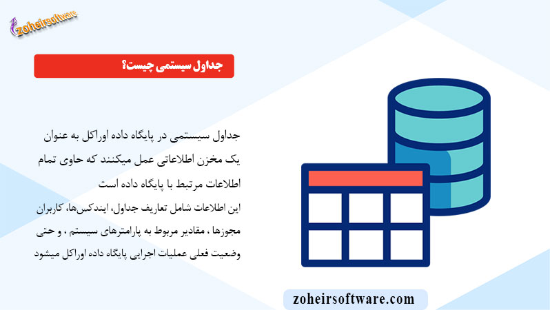 جداول سیستمی چیست؟