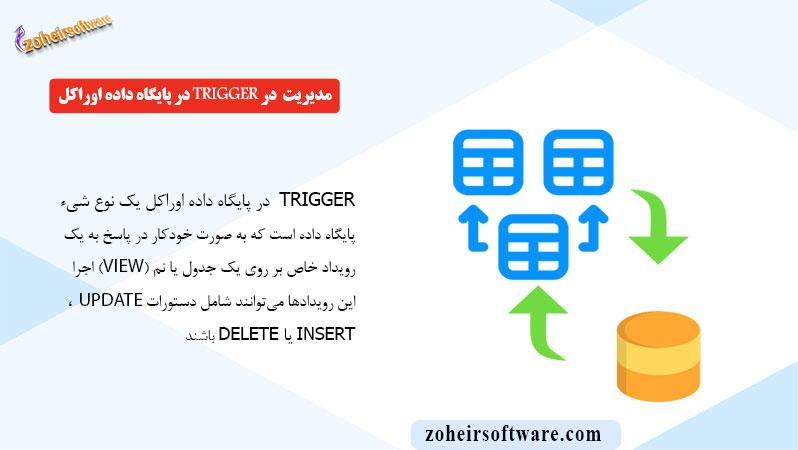 مدیریت Trigger در پایگاه داده اوراکل