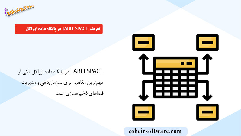 تعریف Tablespace در پایگاه داده اوراکل