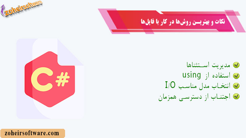 نکات و بهترین روشها در کار با فایلها نکات و بهترین روشها در کار با فایلها
