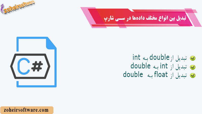 تبدیل بین انواع مختلف دادهها (Casting Between Different Data Types) تبدیل بین انواع مختلف دادهها (Casting Between Different Data Types)
