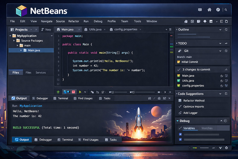 محیط توسعه یکپارچه NetBeans