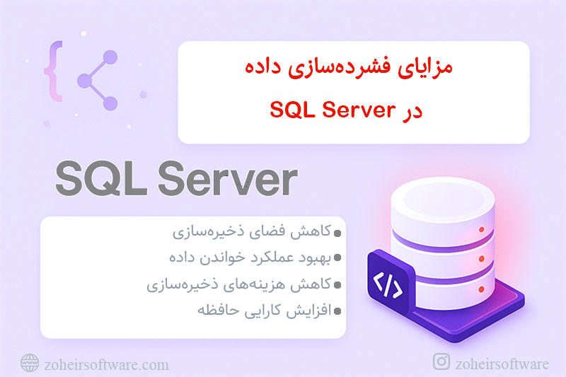 مزایای فشرده&zwnj;سازی داده در SQL Server