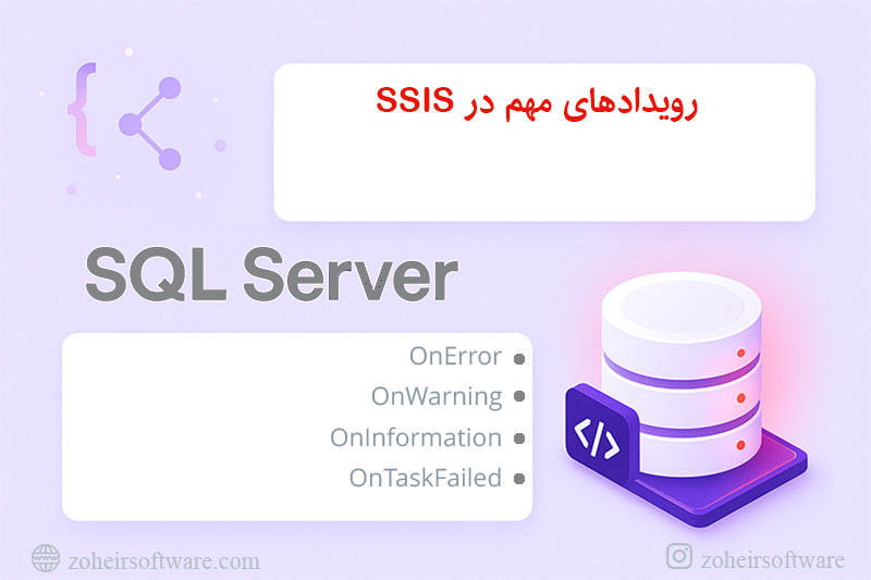 رویدادهای مهم در SSIS رویدادهای مهم در SSIS