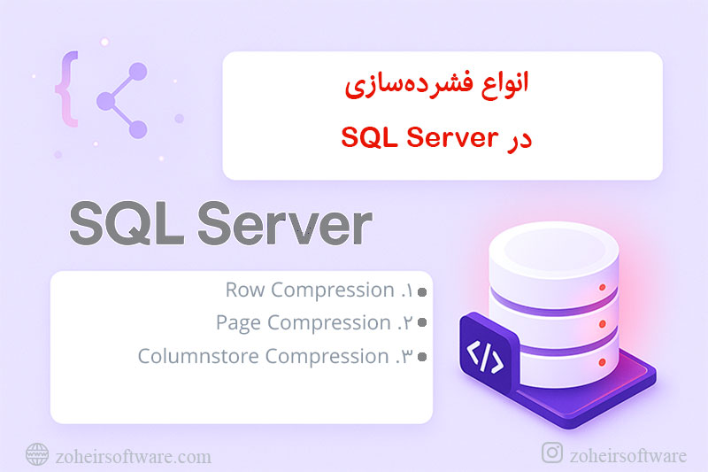 انواع فشرده&zwnj;سازی در SQL Server
