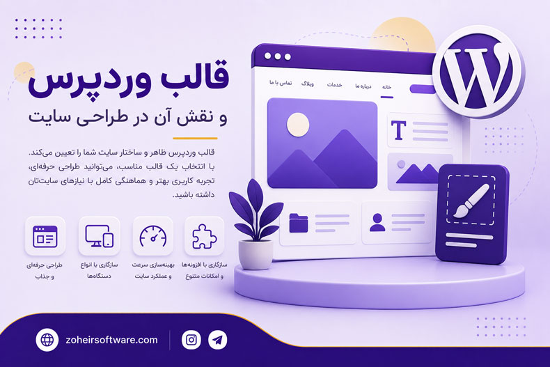 قالب وردپرس و نقش آن در طراحی سایت