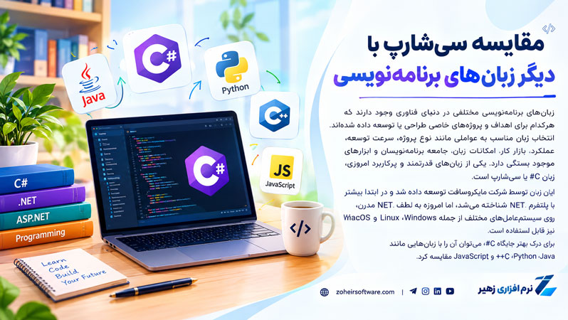 مقایسه سی&zwnj;شارپ با دیگر زبان&zwnj;های برنامه&zwnj;نویسی