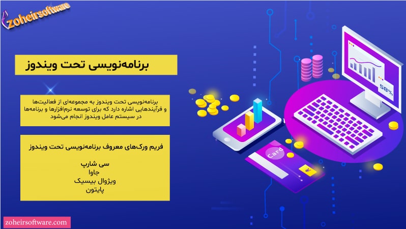 برنامهنویسی تحت ویندوز | زبان برنامهنویسی تحت ویندوز | نرم افزار های برنامهنویسی تحت ویندوز